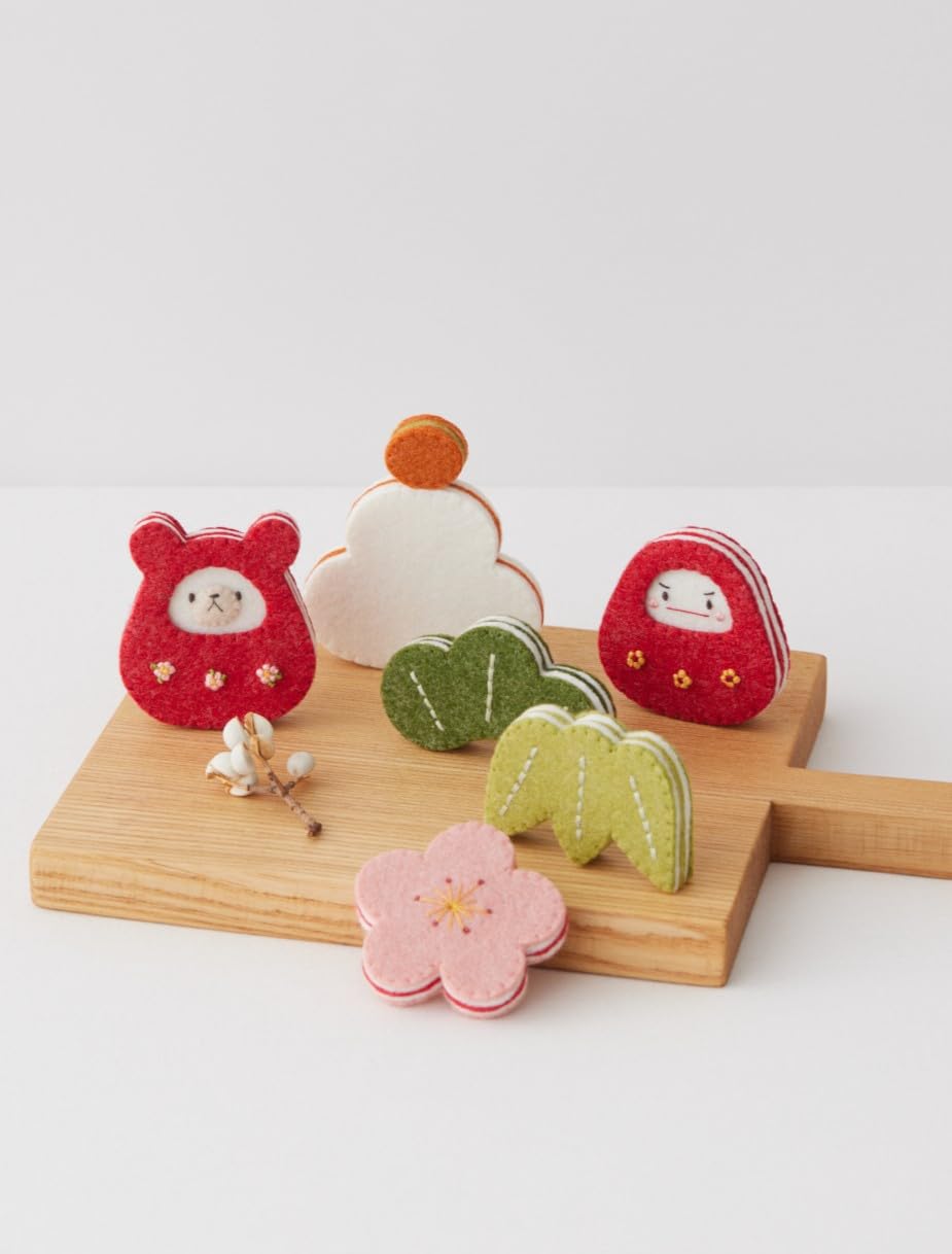 Cute Felt Mascots for Every Season - Japanese Craft Book