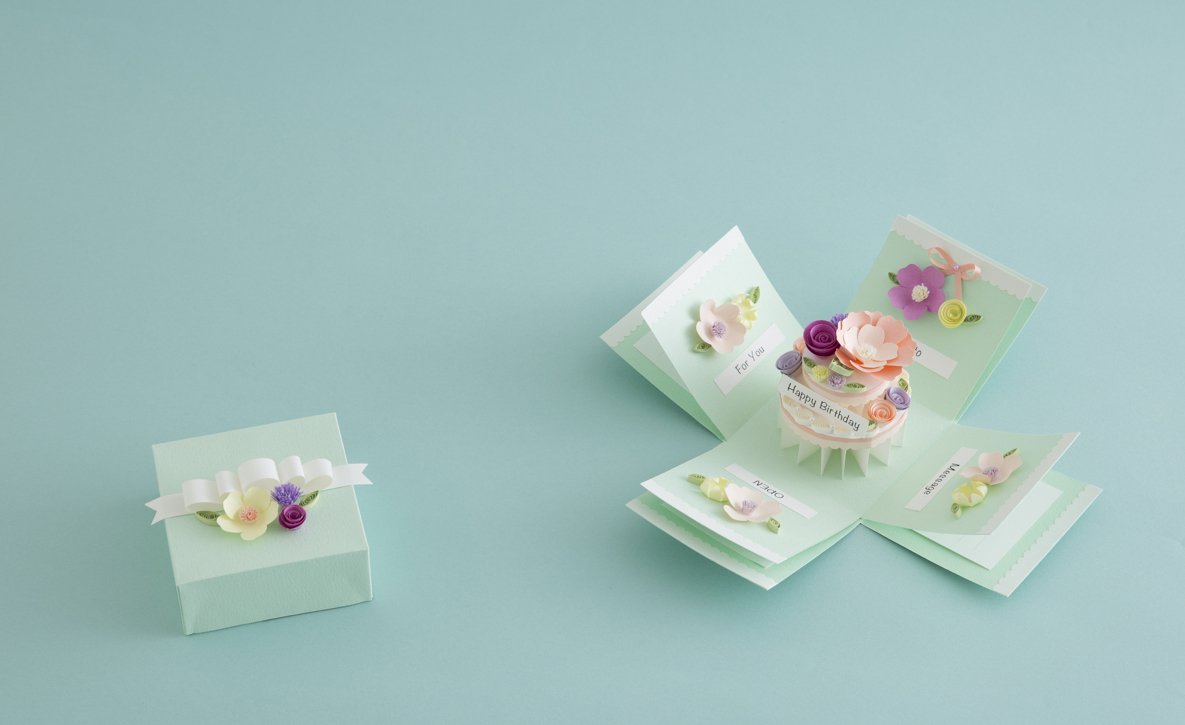 PAPER QUILLING Style Book - Japanese Craft Book