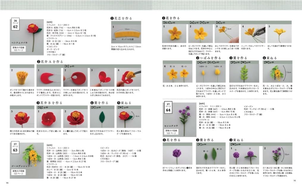 Flower Journey by Pieni Sieni - Japanese Craft Book