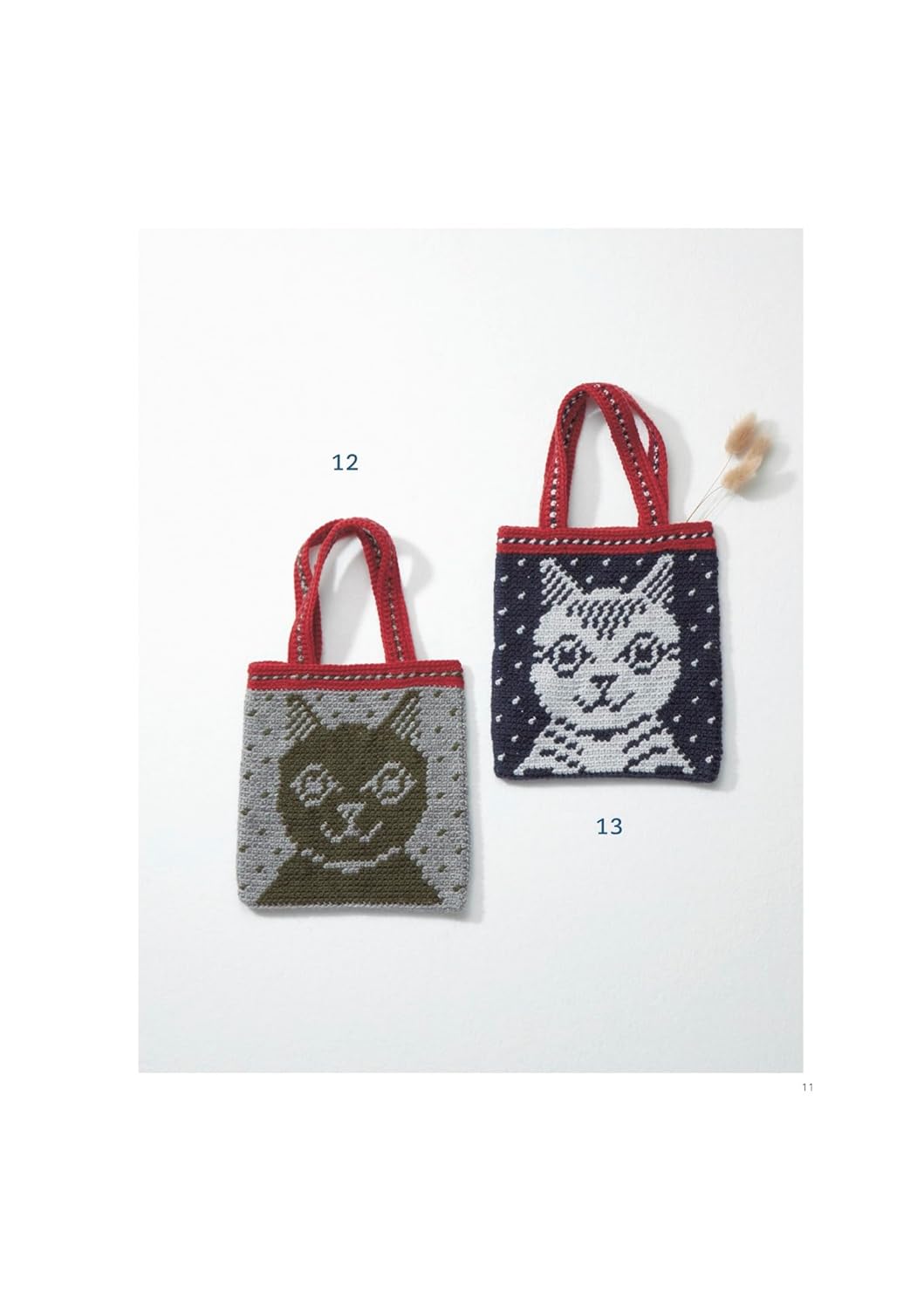 Complete Collection of Crocheted Cat Items- Japanese Craft Book