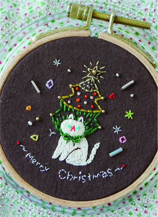 Cat Embroidery Designs - Japanese Craft Book