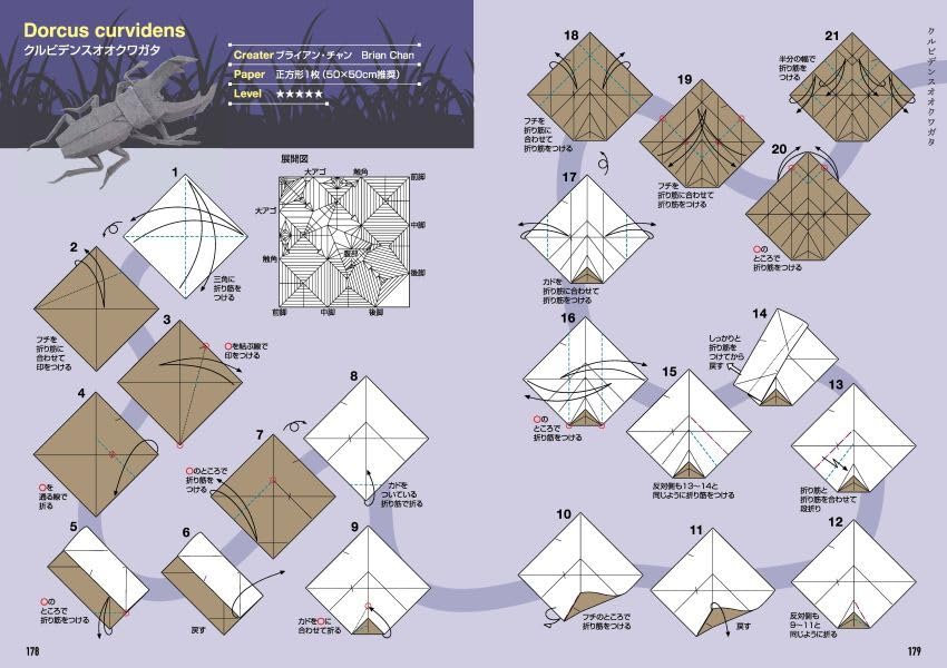 Origami Insects Premium - Japanese Craft Book