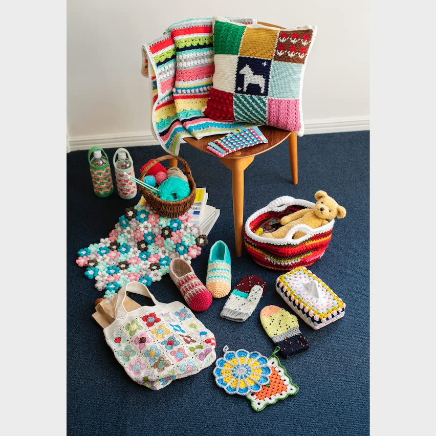 What do you make with leftover yarns? - Japanese Craft Book