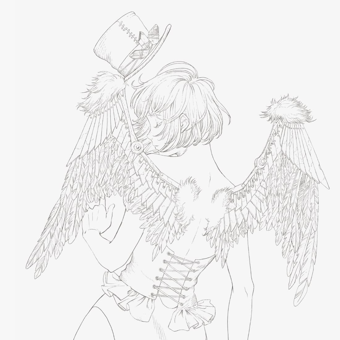 Victorian Design Coloring Book - Japanese Coloring Book