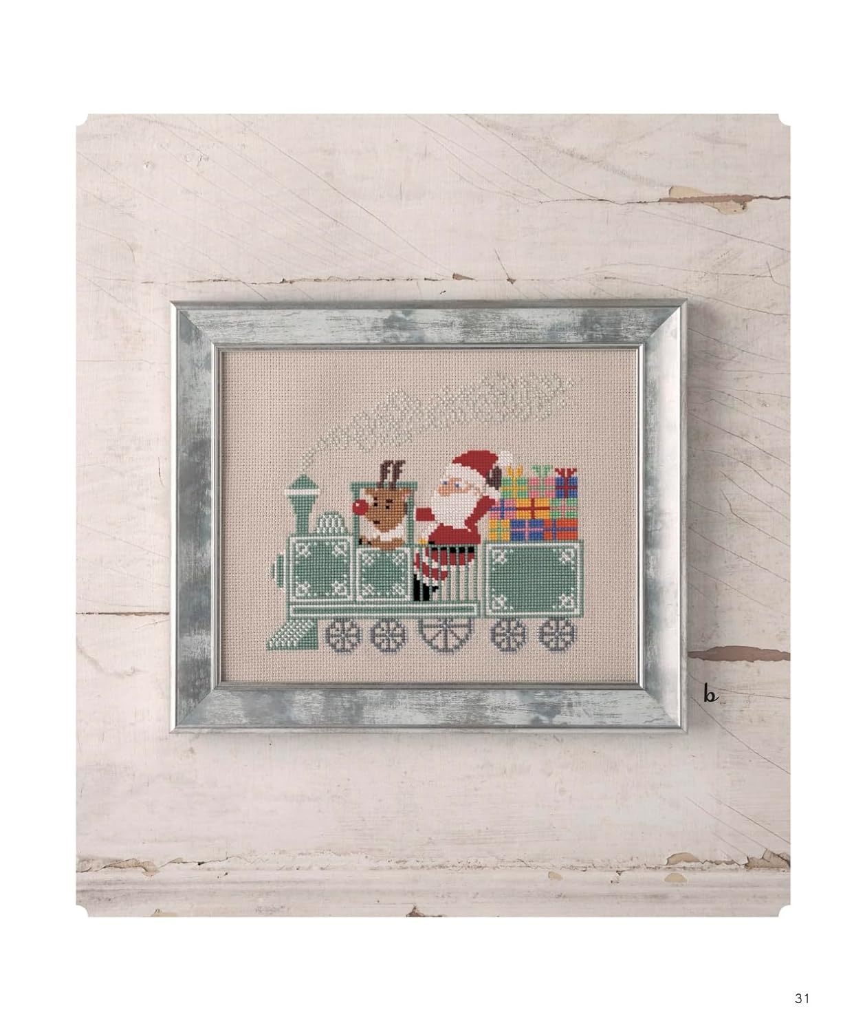 Cross Stitch Christmas Designs - Japanese Craft Book