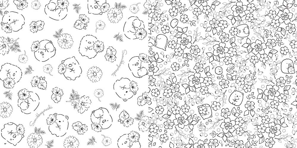 Sumikko gurashi CHARACTER Coloring Book Vol 2 - Japanese Coloring Book