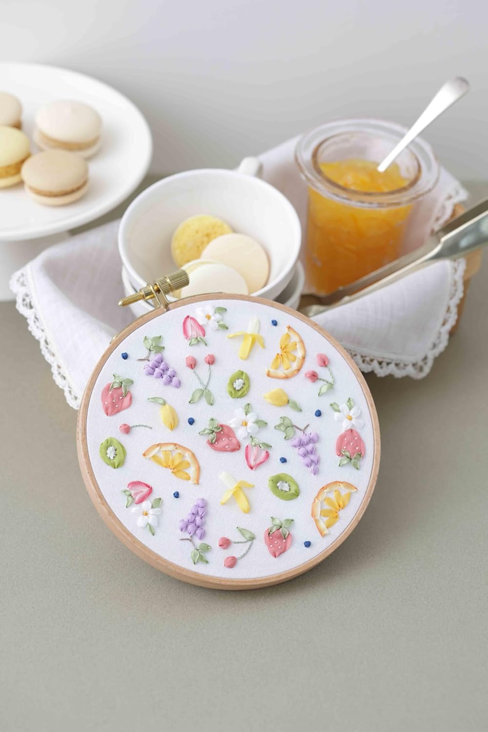 Sweet Ribbon Embroidery - Japanese Craft Book