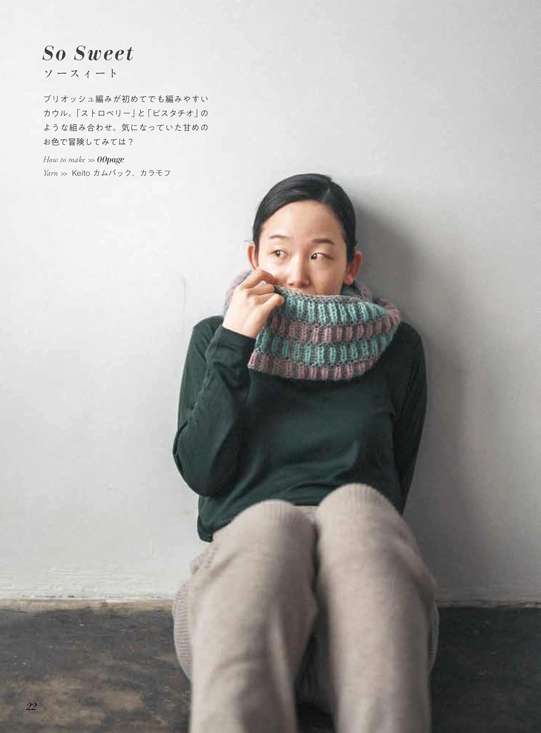 Let's Knit in English and make Shawls and Neckwear - Japanese Craft Book