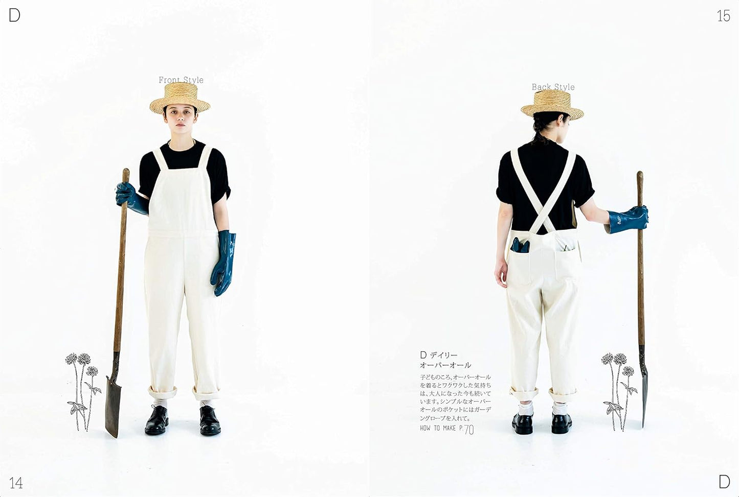 CHECK and STRIPE Adult Clothes Sewing Remedy - Japanese Craft Book