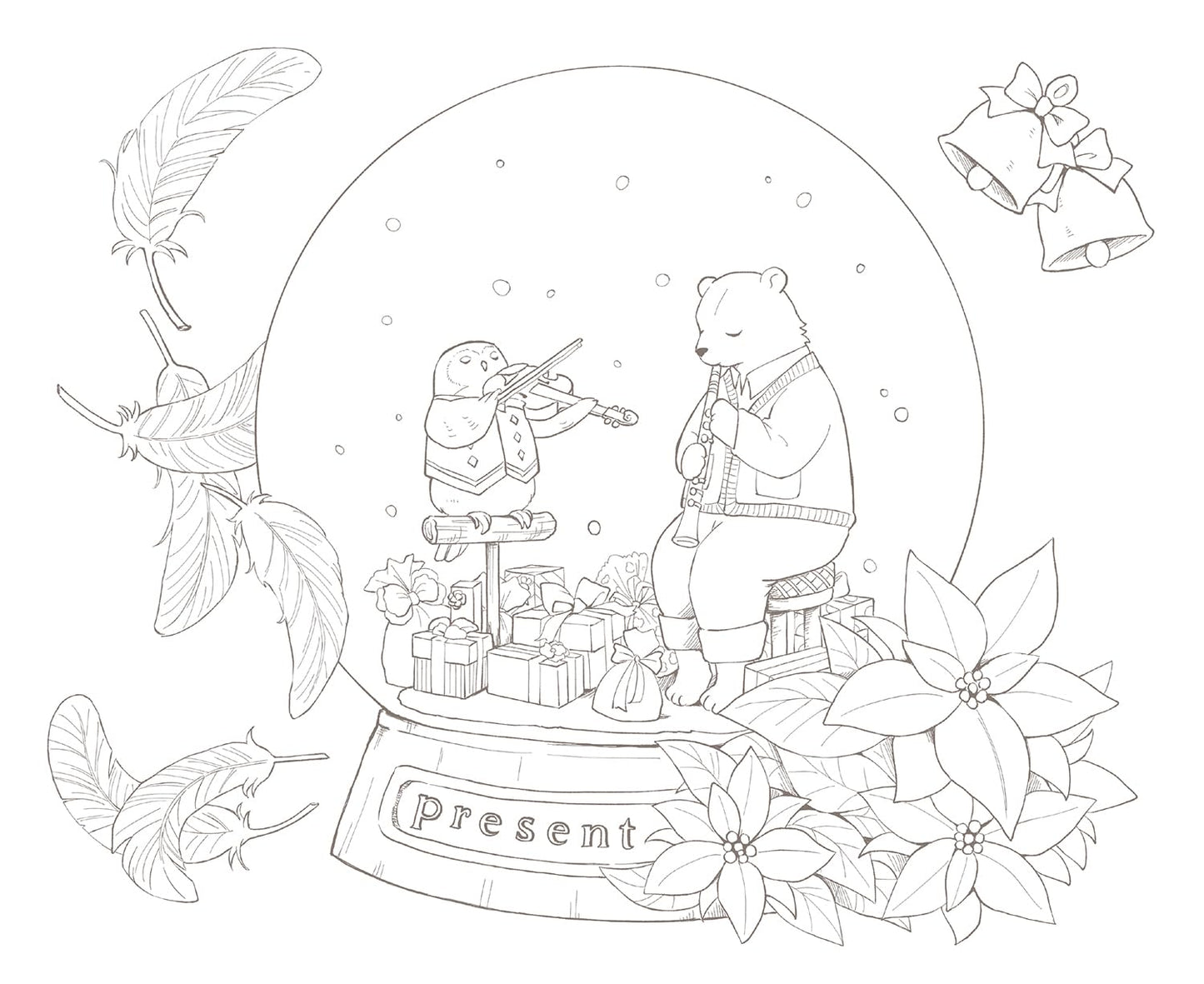 The Traveling Animal Orchestra Coloring Book - Japanese Coloring Book