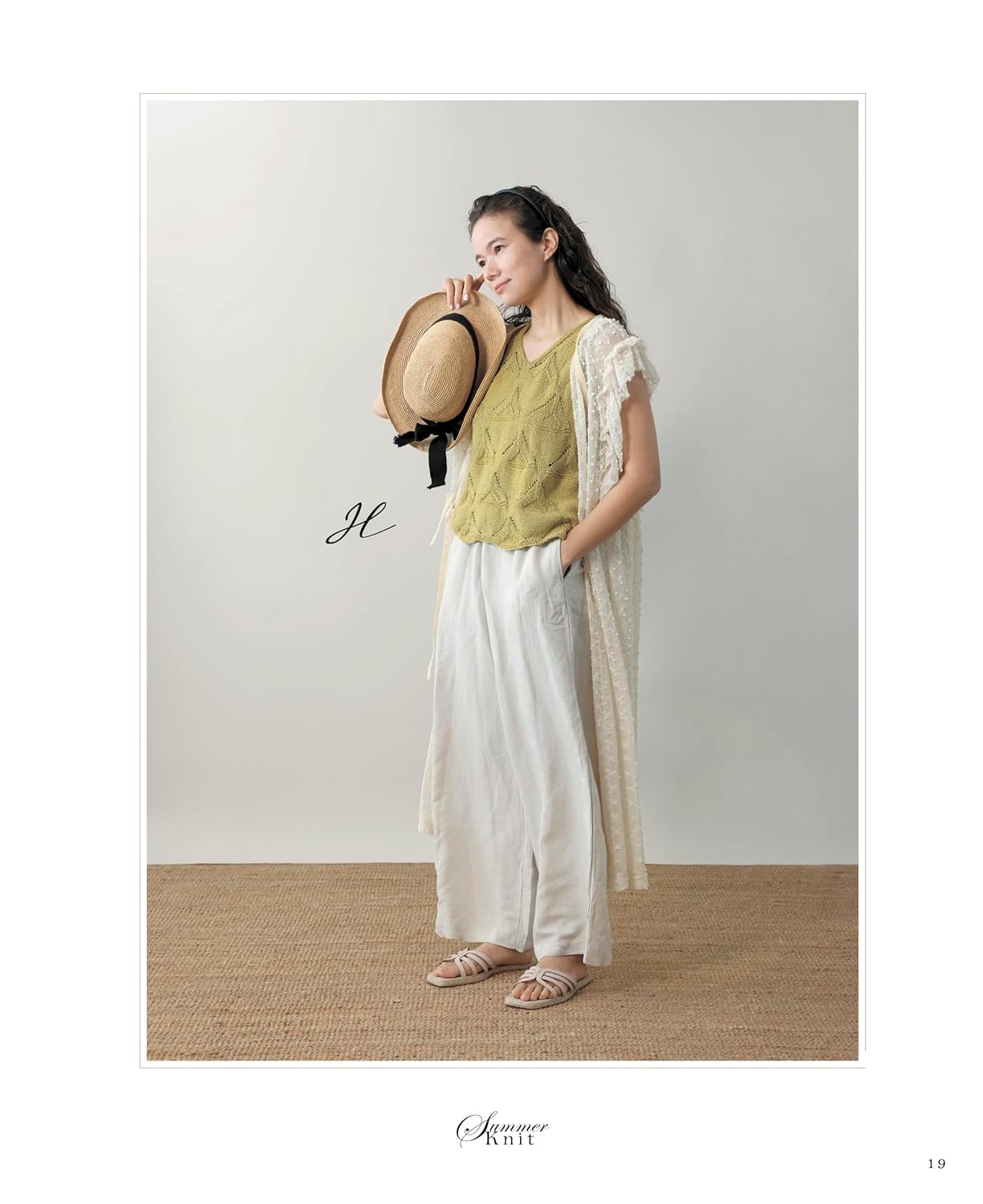 Adult's Daily Summer Knit - Japanese Craft Book