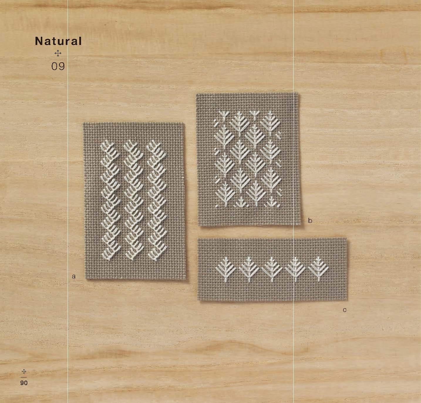 Let's Enjoy Cute Cross Stitch Repeated Designs - Japanese Craft Book