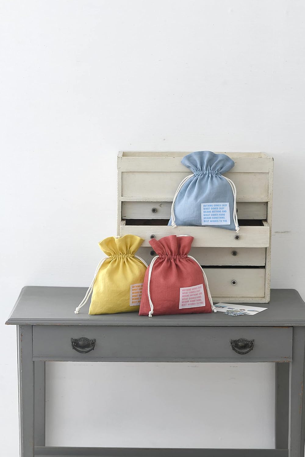 I love to make my own drawstring bags - Japanese Craft Book