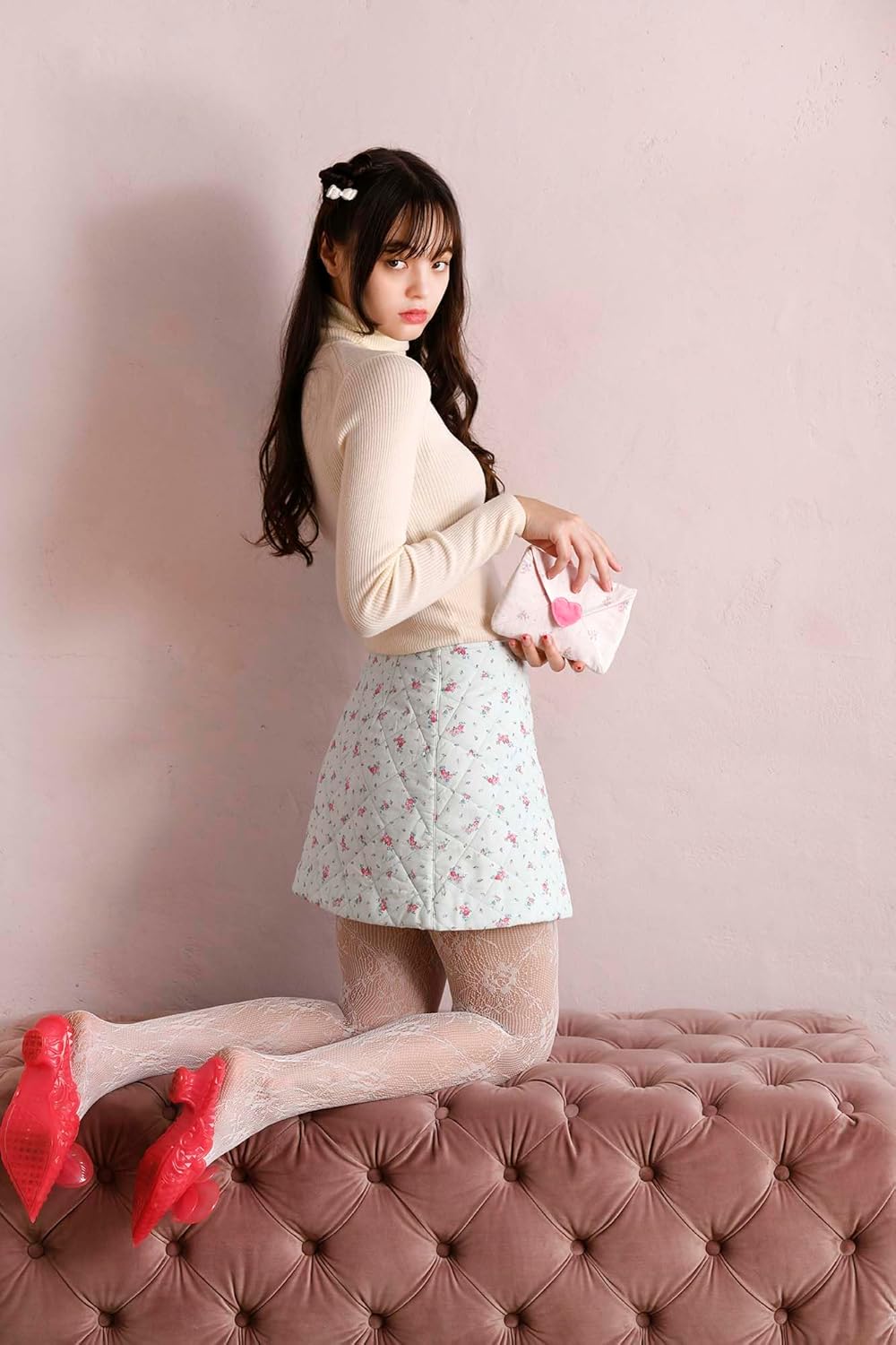 Romantic Fabric Accessories by MICHU COQUETTE- Japanese Craft Book