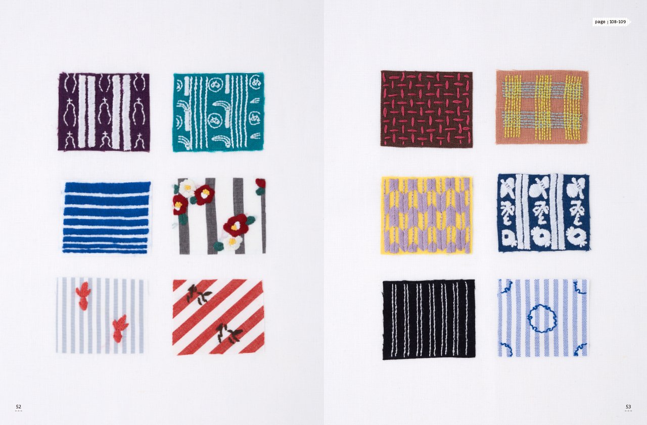 Traditional Japanese Cute Embroidery Designs - Japanese Craft Book