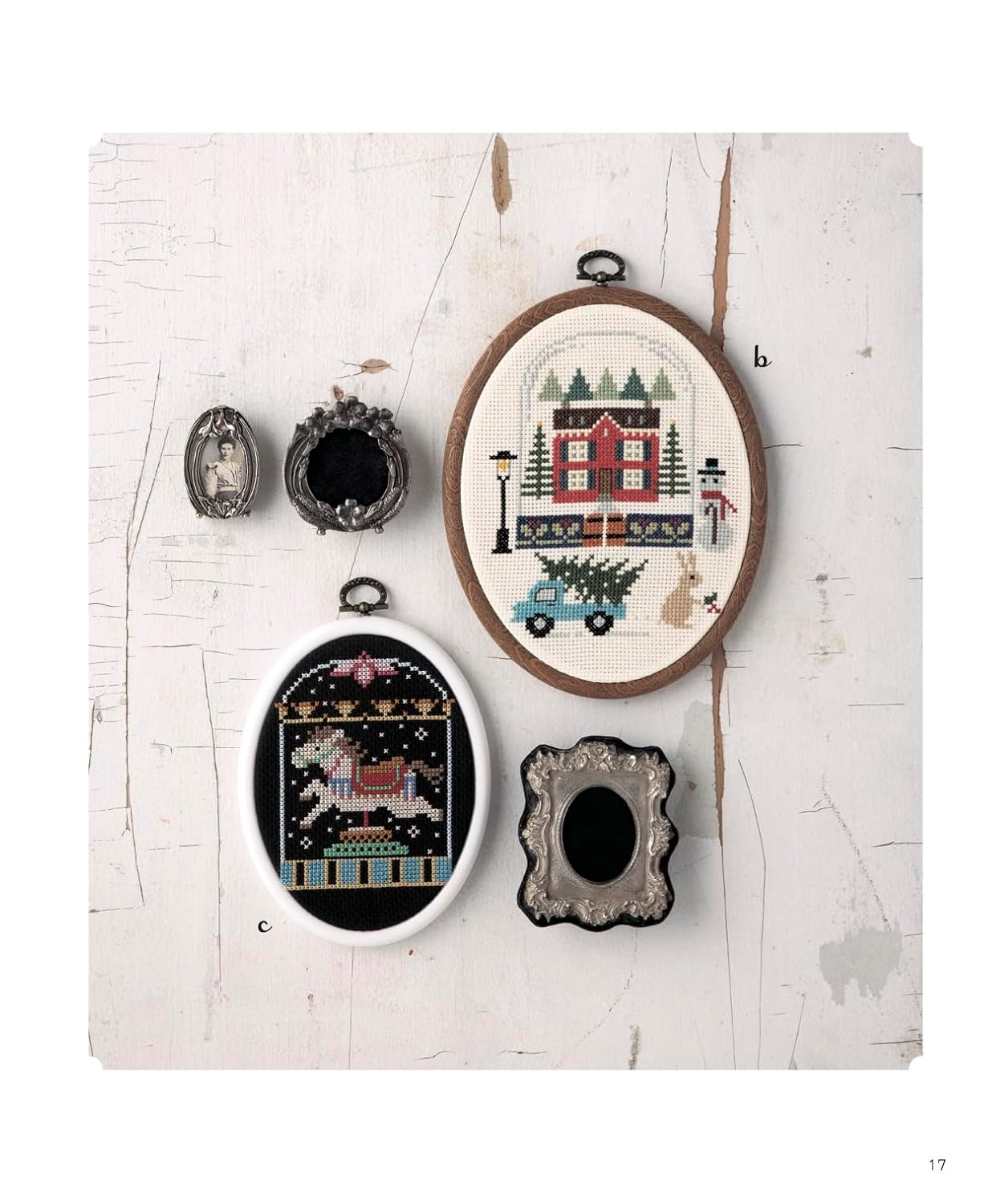 Cross Stitch Christmas Designs - Japanese Craft Book