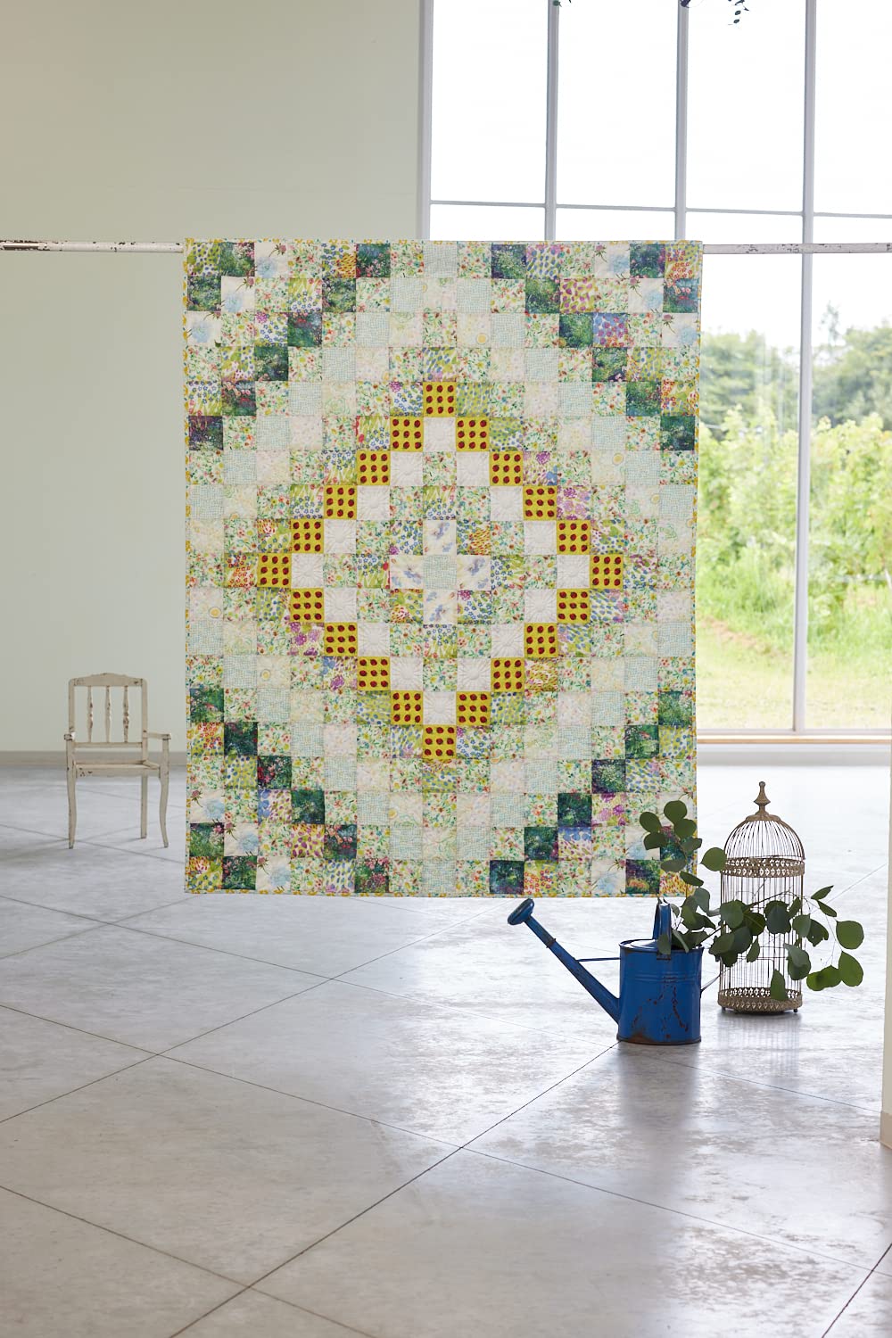 Happy Patchwork Quilt Book - Japanese Craft Book