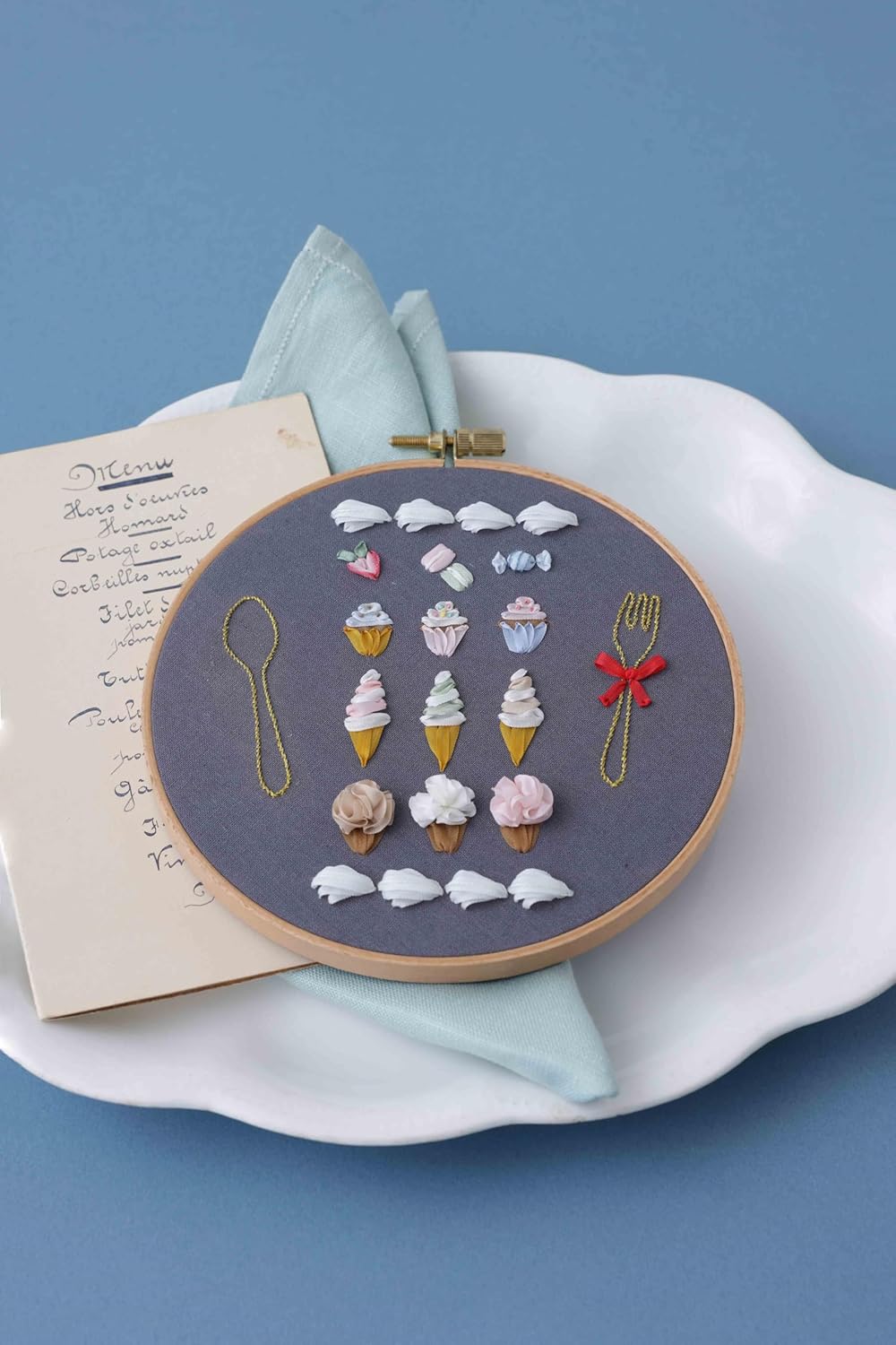 Sweet Ribbon Embroidery - Japanese Craft Book