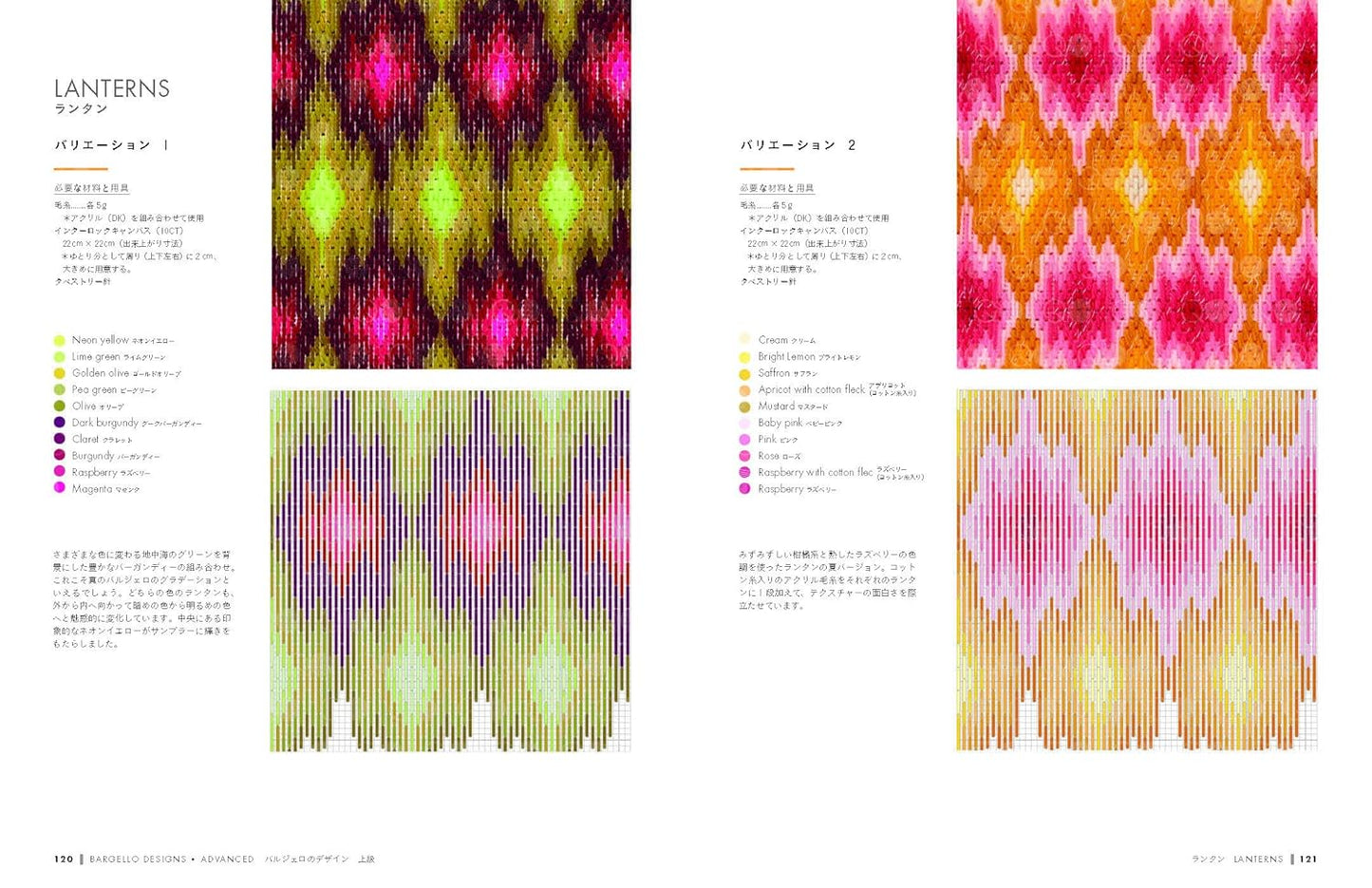 Bargello Stitch 76 - Japanese Craft Book