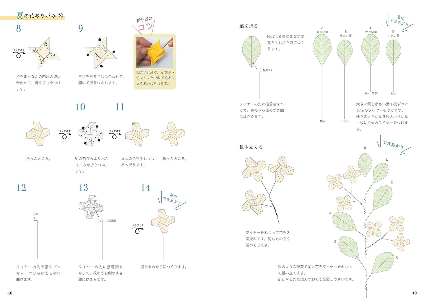 Nanahoshi's Origami Flowers - Japanese Craft Book
