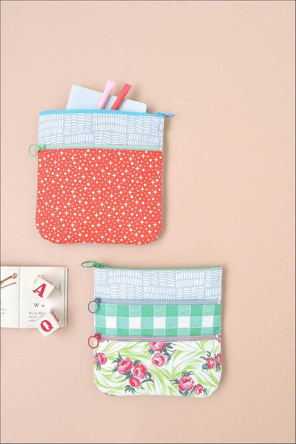 Let's Make Zippered Pouches - Japanese Craft Book