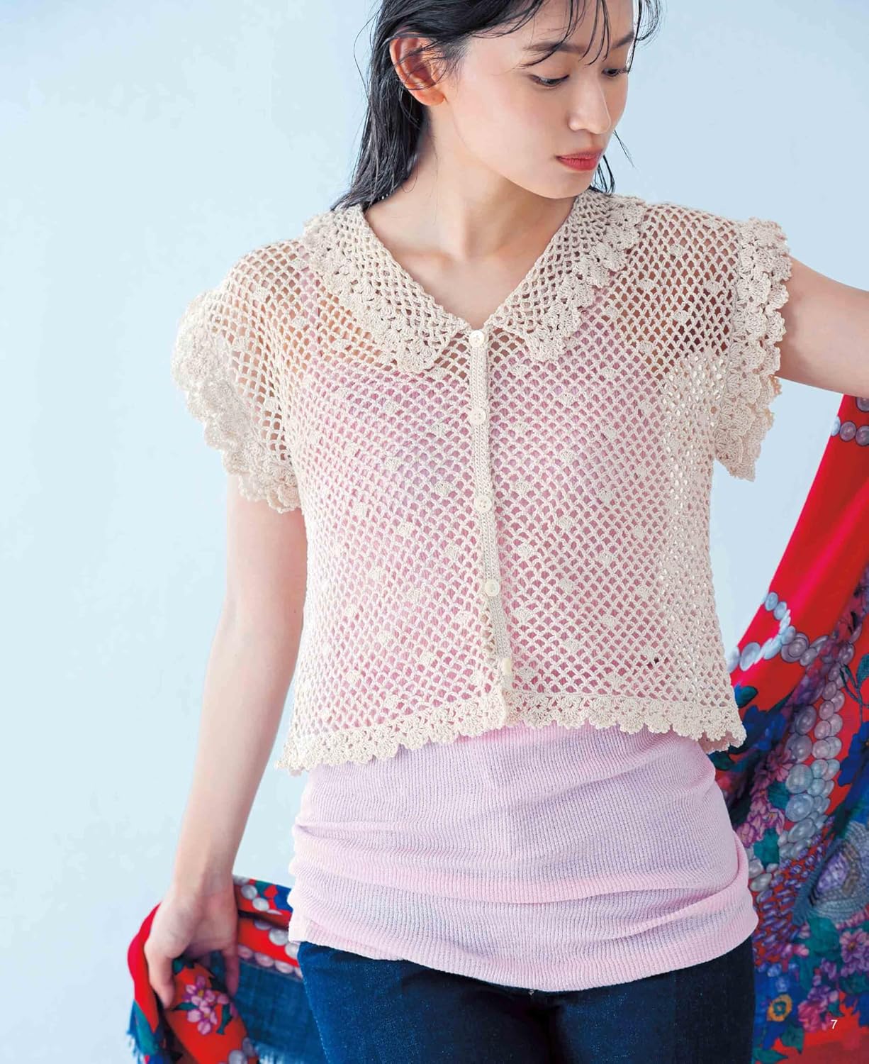 Stylish Crochet Mesh Wear - Japanese Craft Book