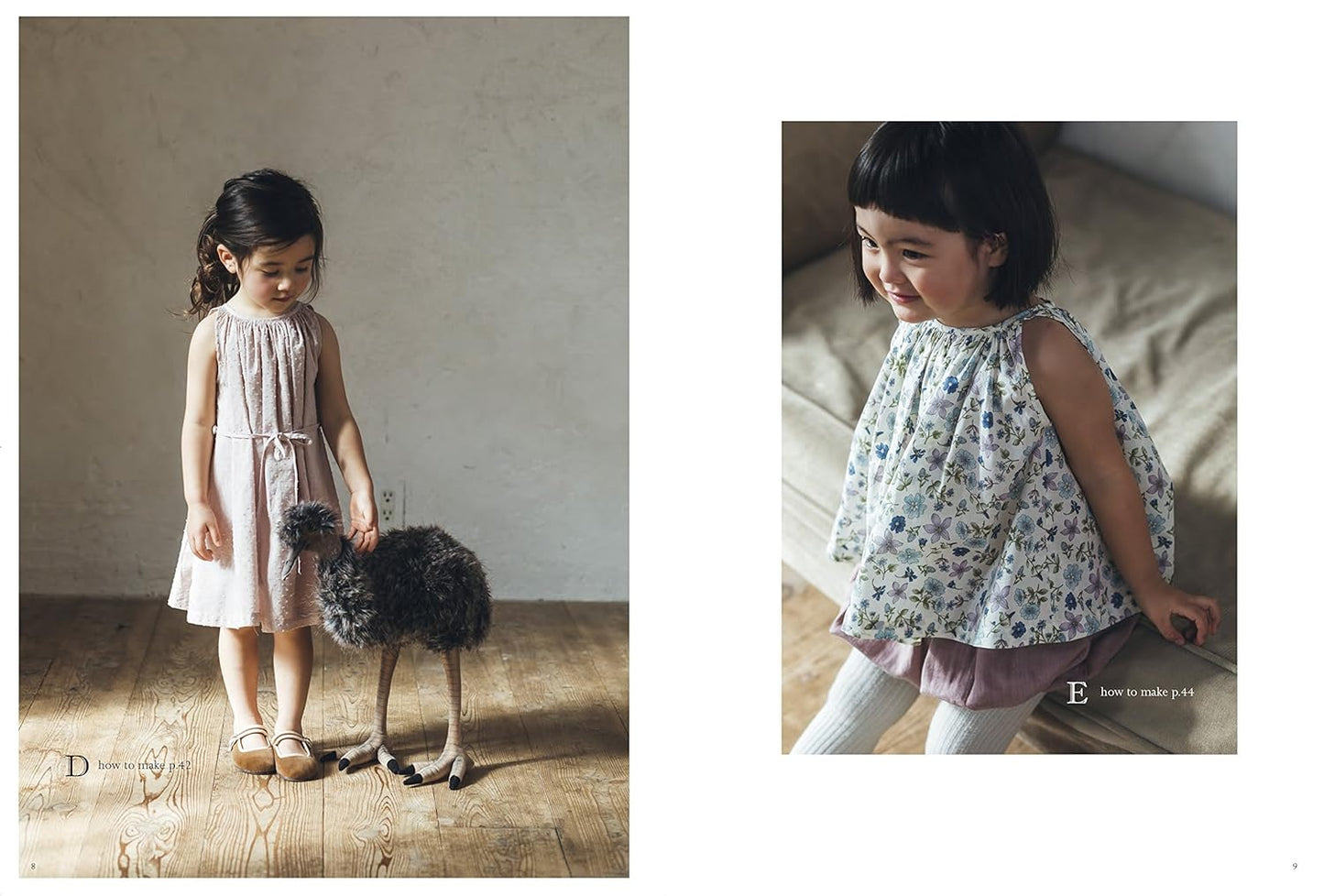 Cute Clothes for Children by miit Miho Shingaki - Japanese Dress Pattern Book