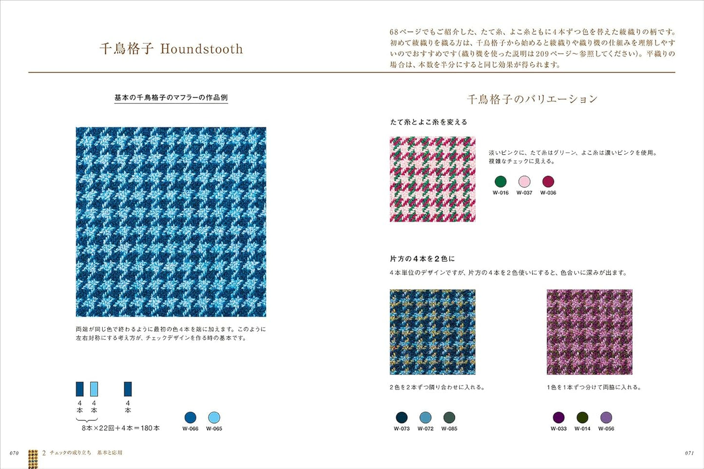 Handwoven Tartan Check - Japanese Craft Book