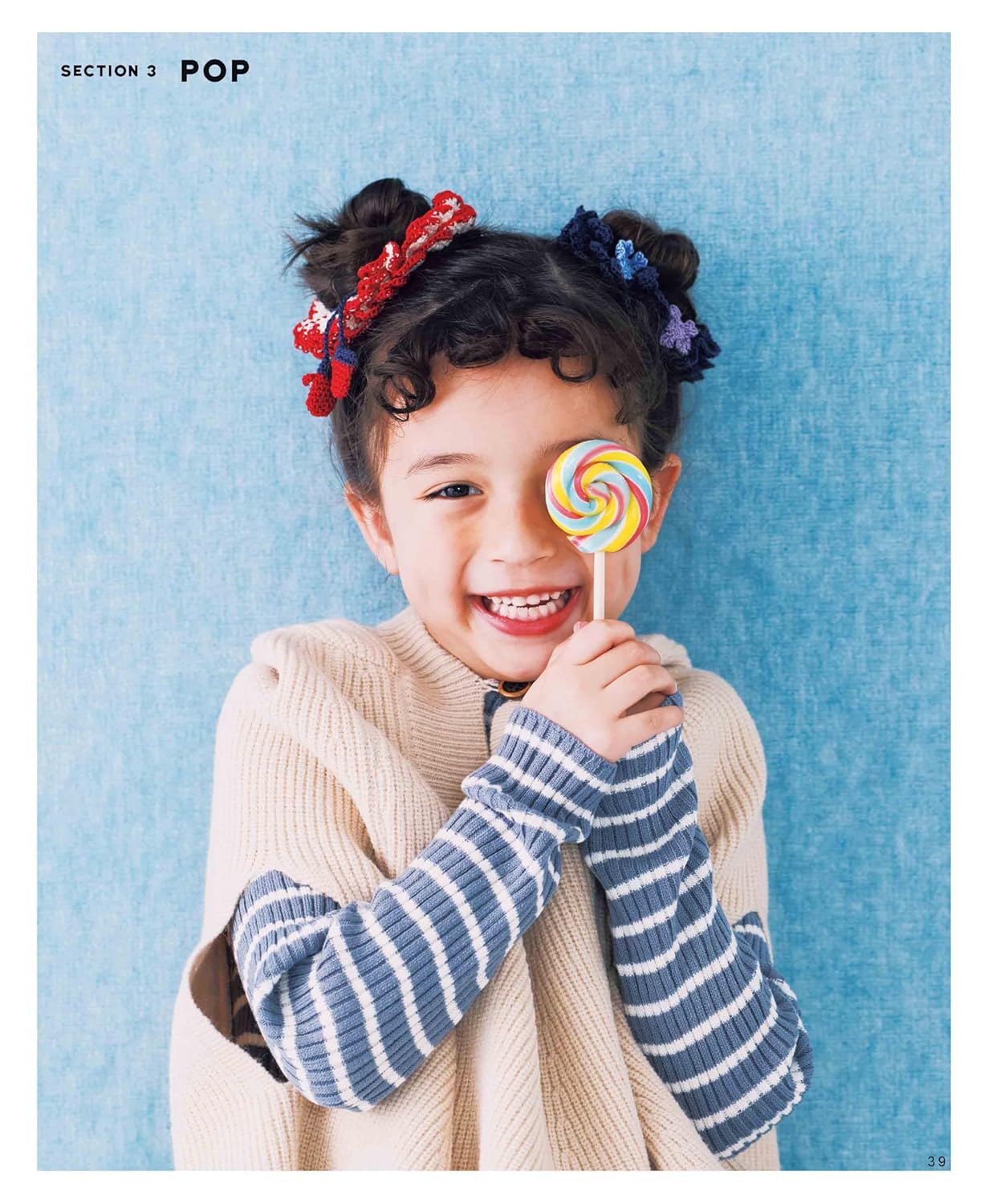 Girl's Crochet Hair Accessories 100 - Japanese Craft Book