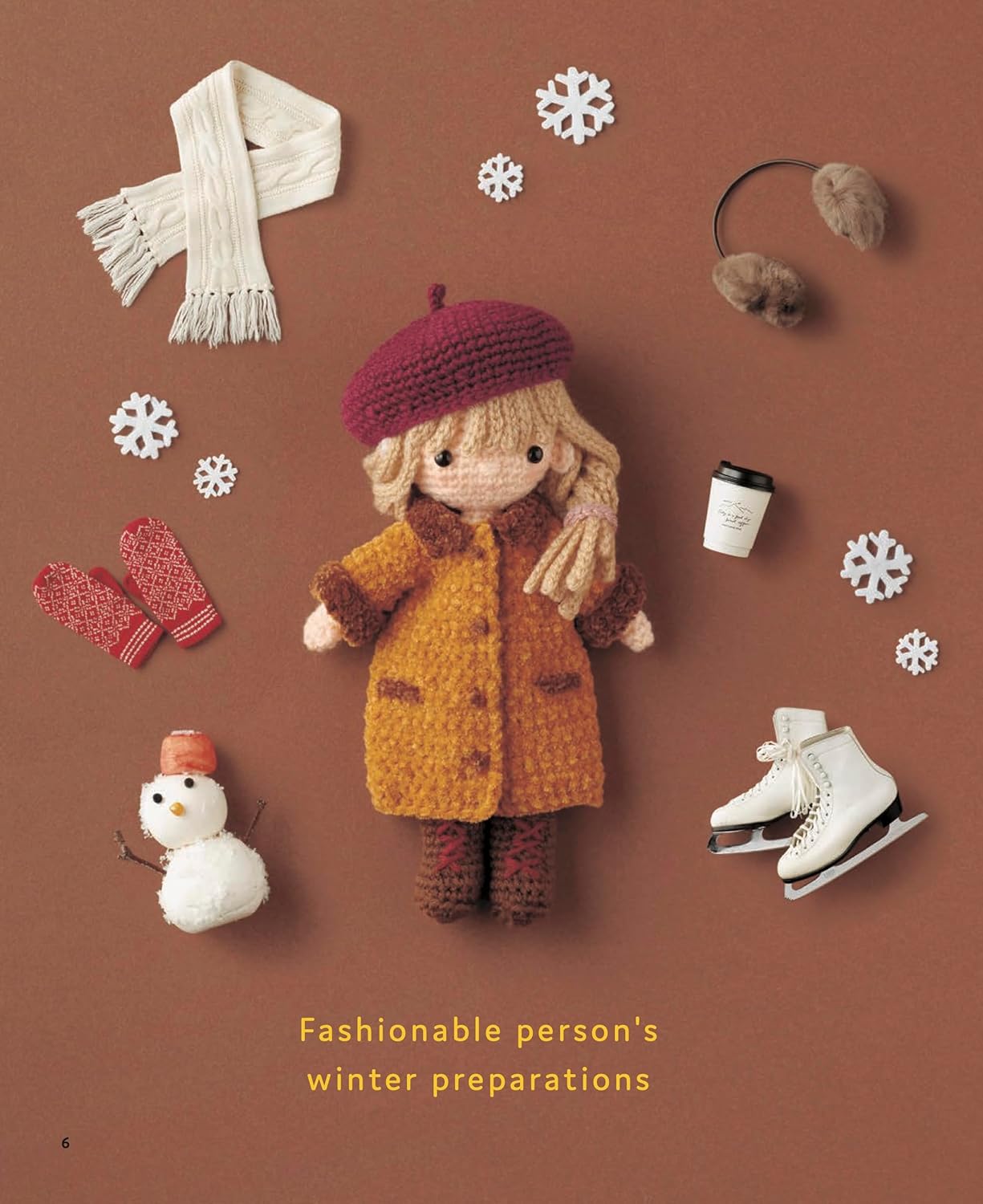 Oshi-Ami: Crochet Dress-Up Dolls - Japanese Craft Book