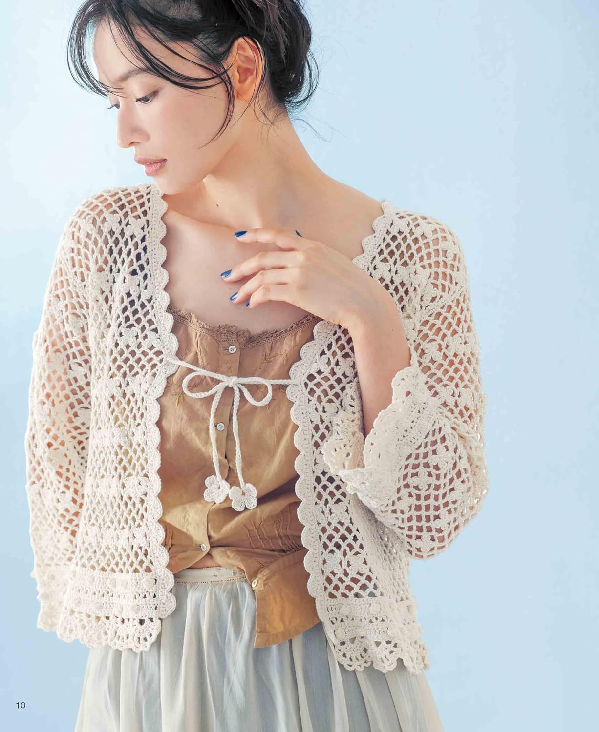Stylish Crochet Mesh Wear - Japanese Craft Book