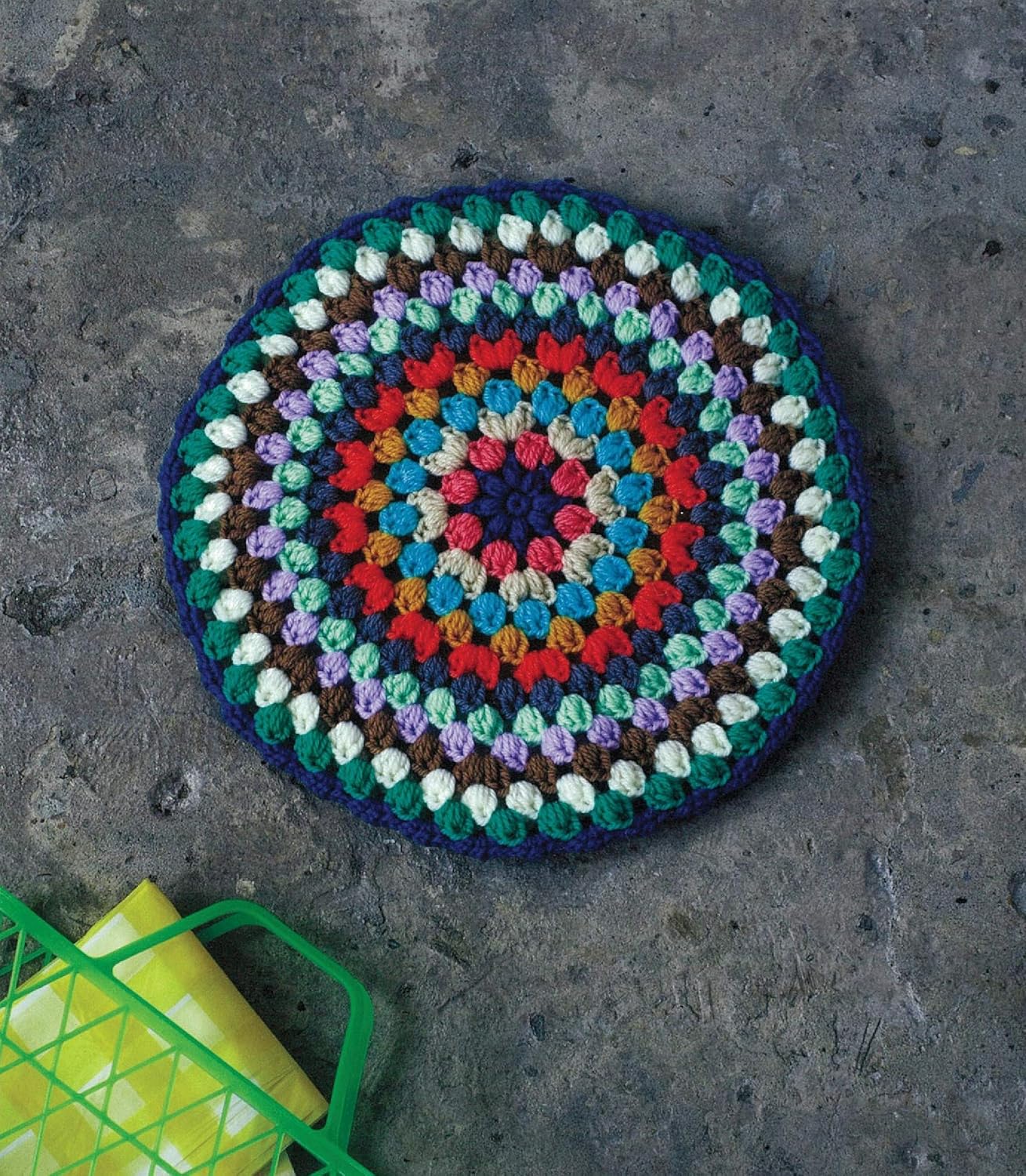 Best Crochet CUSHIONS for STOOLS - Japanese Craft Pattern Book