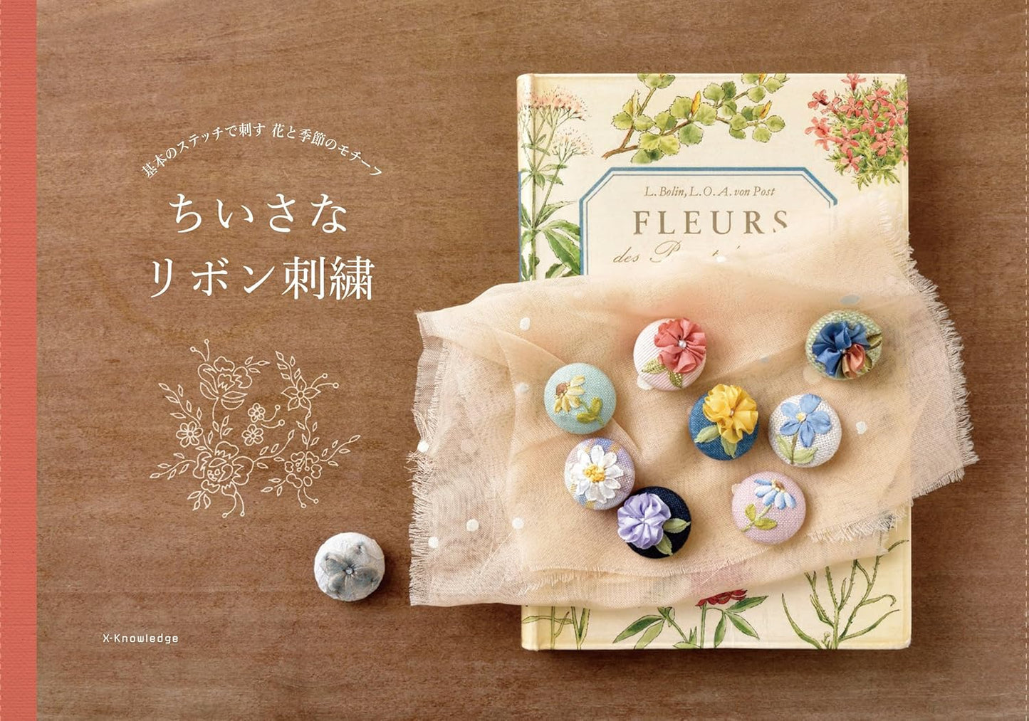 Small Ribbon Embroidery - Japanese Craft Book