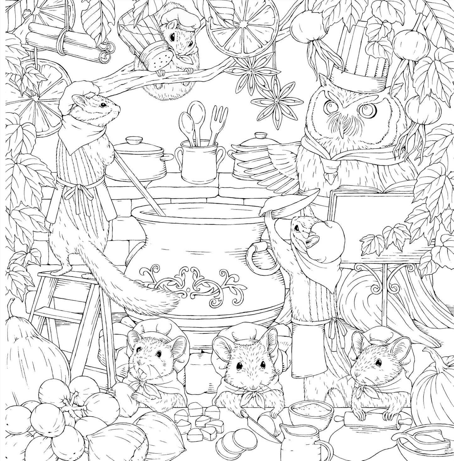 Leon's Journey Coloring Book - Japanese Craft Book