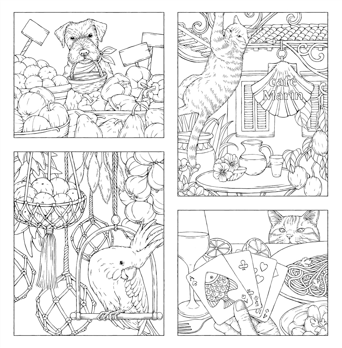 Leon's Journey Coloring Book - Japanese Craft Book
