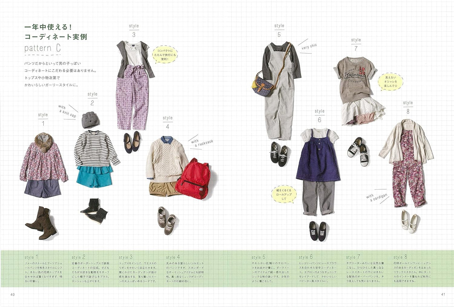 Kana's Standard Wardrobe for Kids - Japanese Craft Book