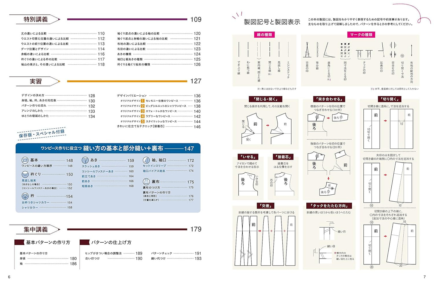 Bunka Fashion School Dress Pattern Lesson - Japanese Craft Pattern Book