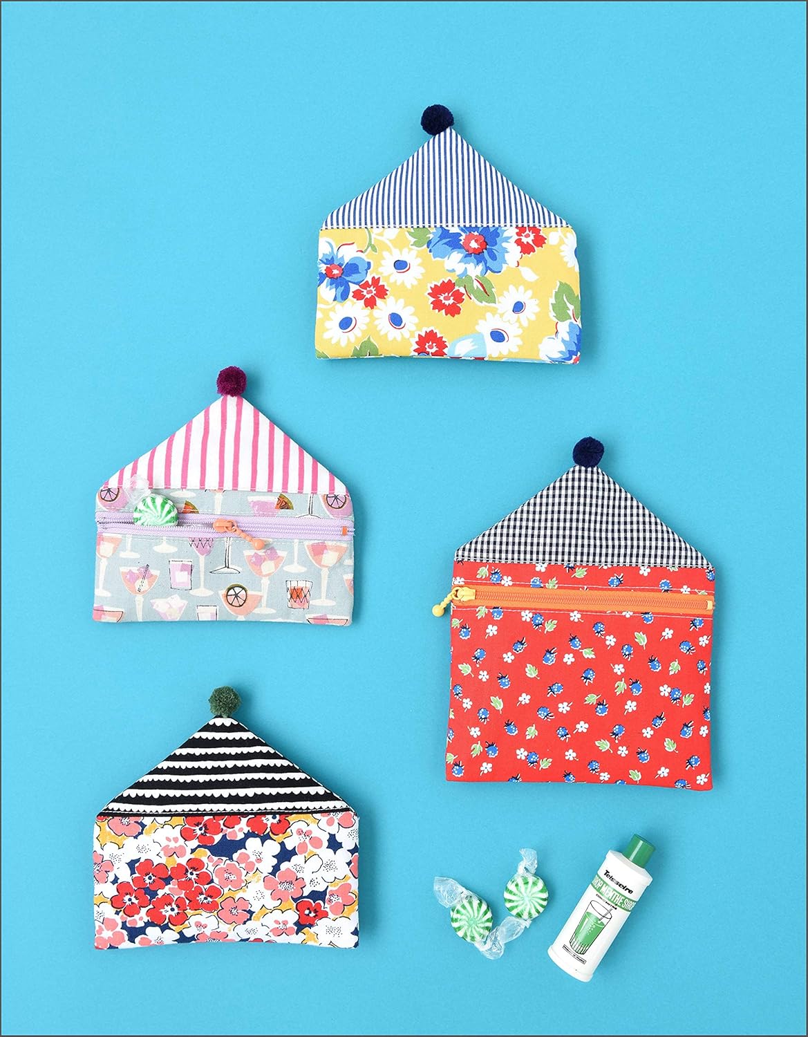 Let's Make Zippered Pouches - Japanese Craft Book