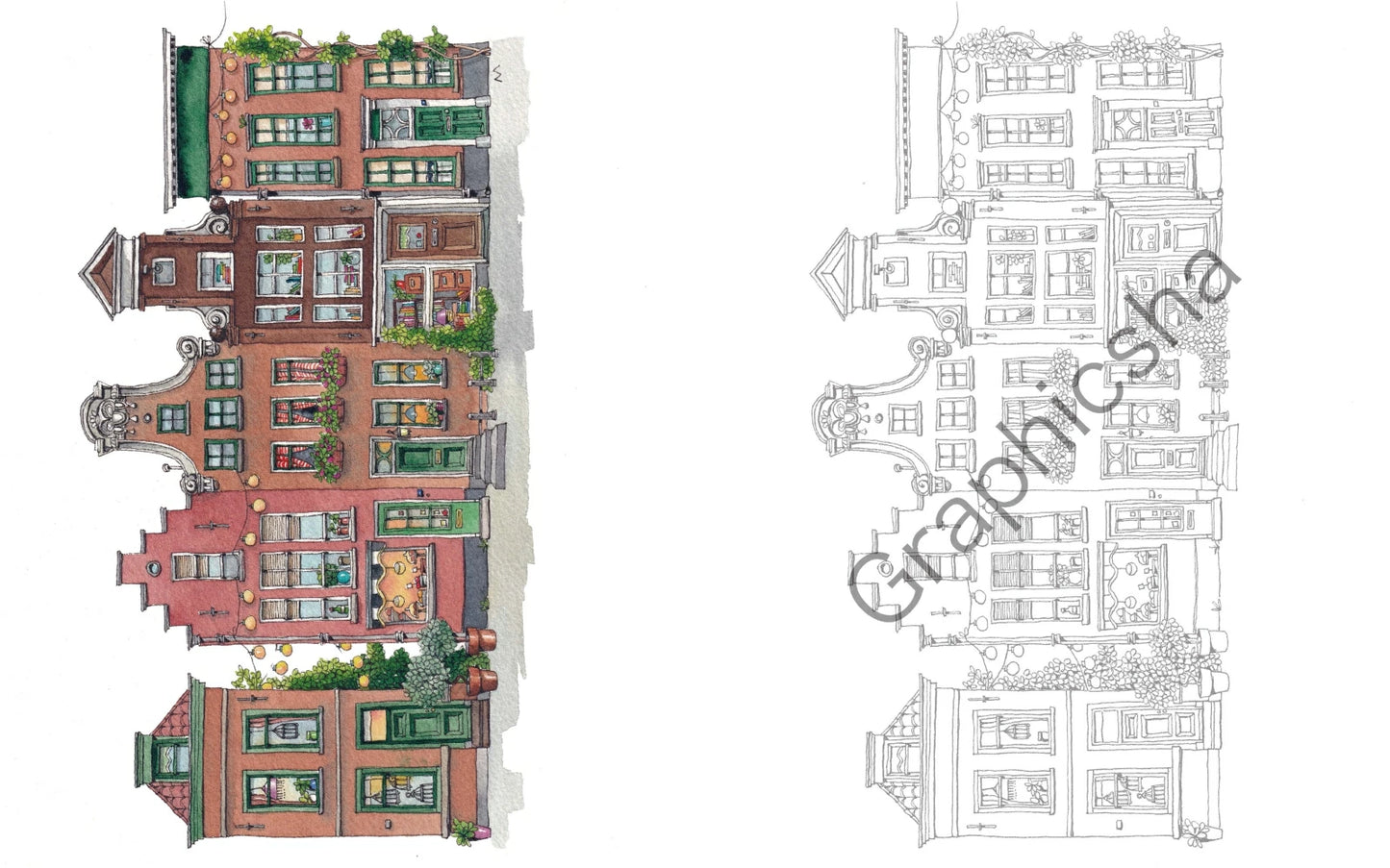 Storefront Coloring Book Vol 2 - Japanese Coloring Book