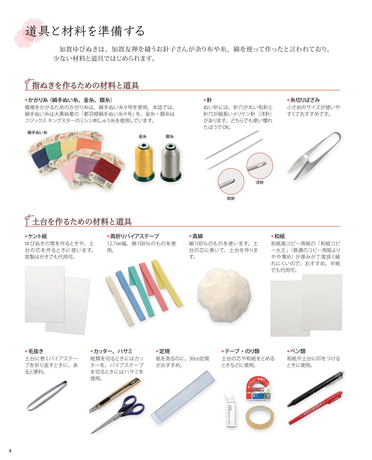 My First TRADITIONAL Japanese YUBINUKI Thimbles - Japanese Craft Book