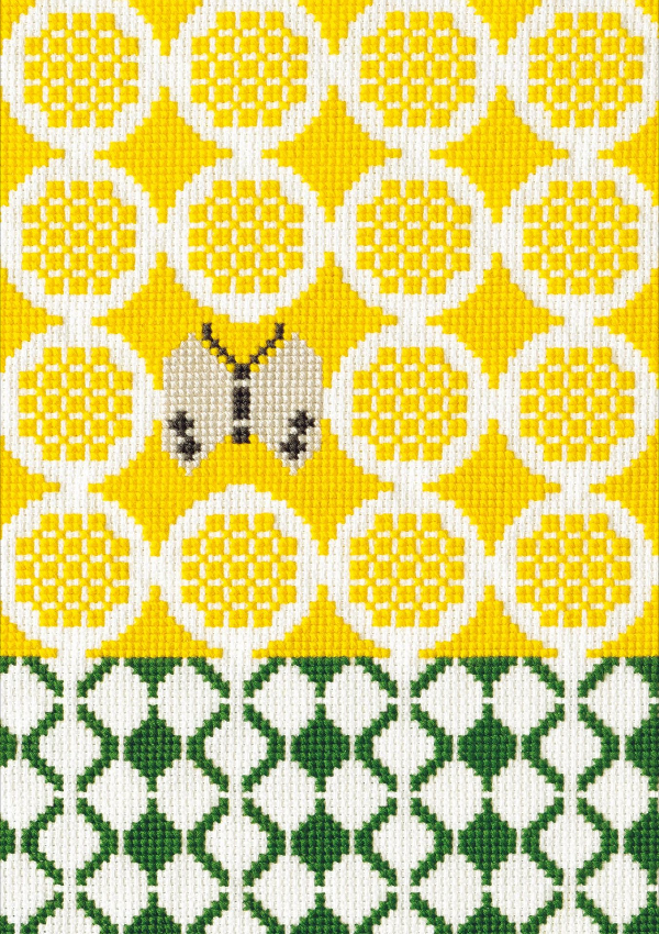 Ten to Sen Grid Pattern Embroidery - Japanese Craft Book
