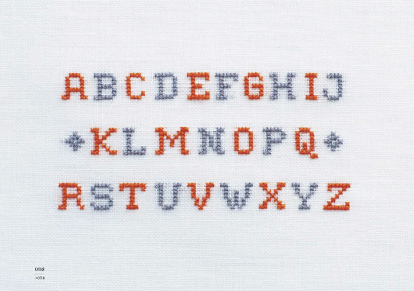 Kazuko Aoki Cross Stitch A to Z - Japanese Craft Book MM