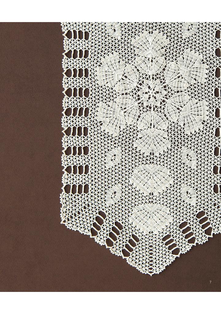 Elegant Crochet Lace with Net and Filet Designs - Japanese Craft Book