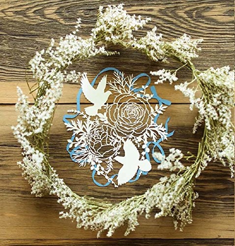 Paper Cutting Kirigami Arts Animals, Flowers and My Favorite Things by Garden - Japanese Craft Book