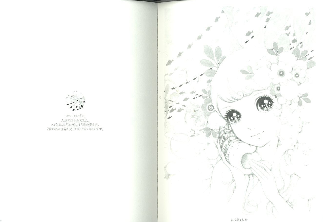 Makoto Takahashi Fairy Tale Princesses Coloring Book - Japanese Coloring Book