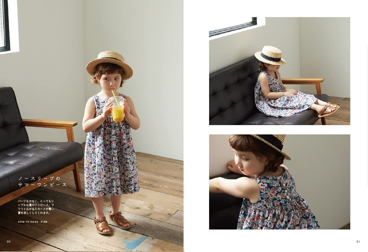 SUNNY SPOT Everyday Girls Clothes - Japanese Craft Book