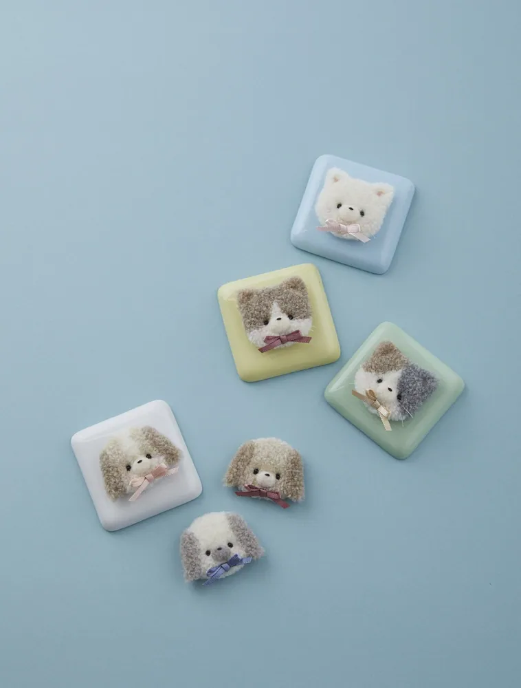 Cute & Fluffy Animals with Punch Needle: Easy Projects for Beginners – Japanese Craft Book