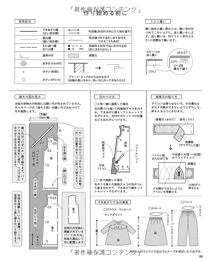 Classic & Basic Handmade Clothing -  Japanese Dress Making Craft  Book