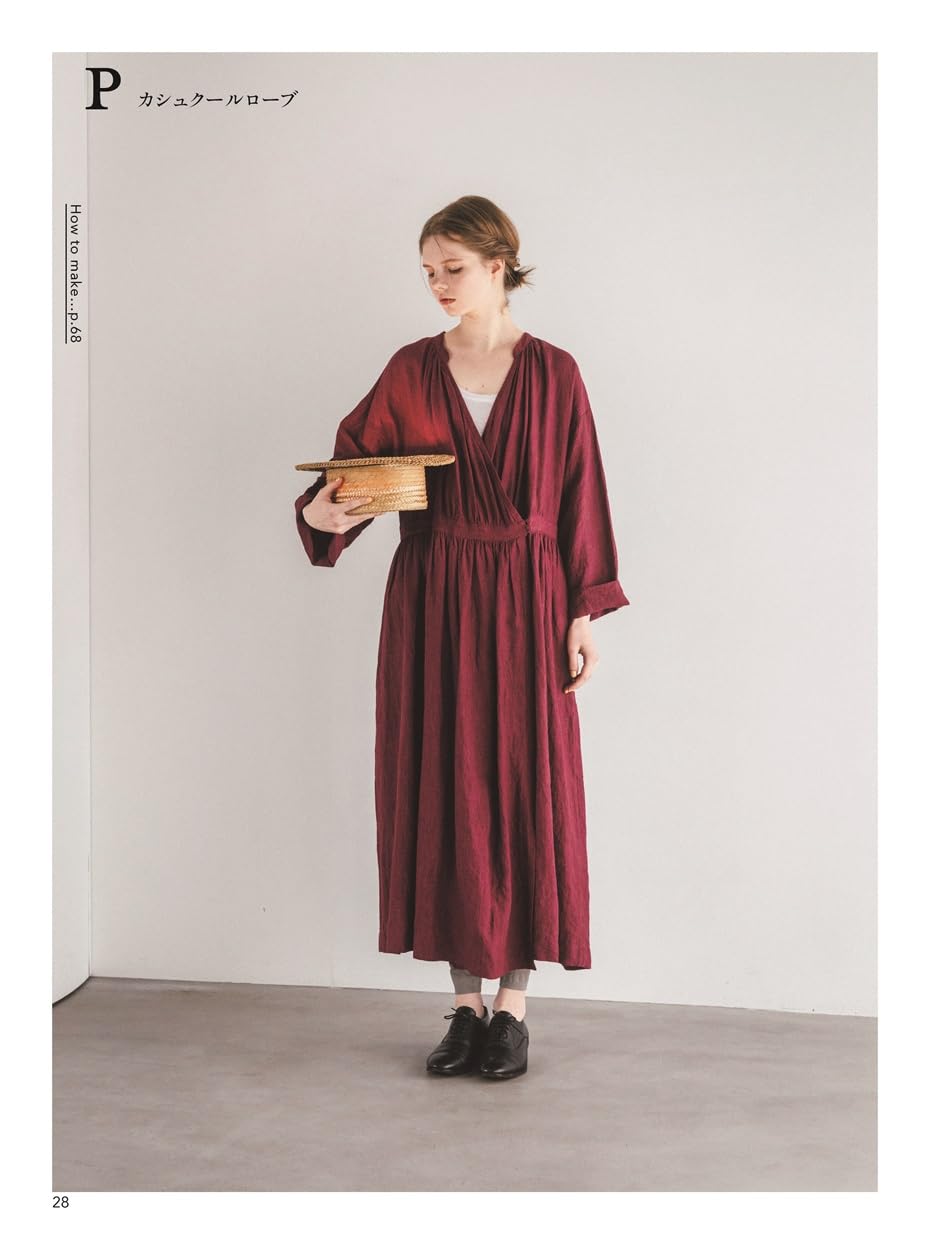 Clothing That Lights Up Your Everyday Life: A Comfortable Linen & Cotton Wardrobe - Japanese Craft Book