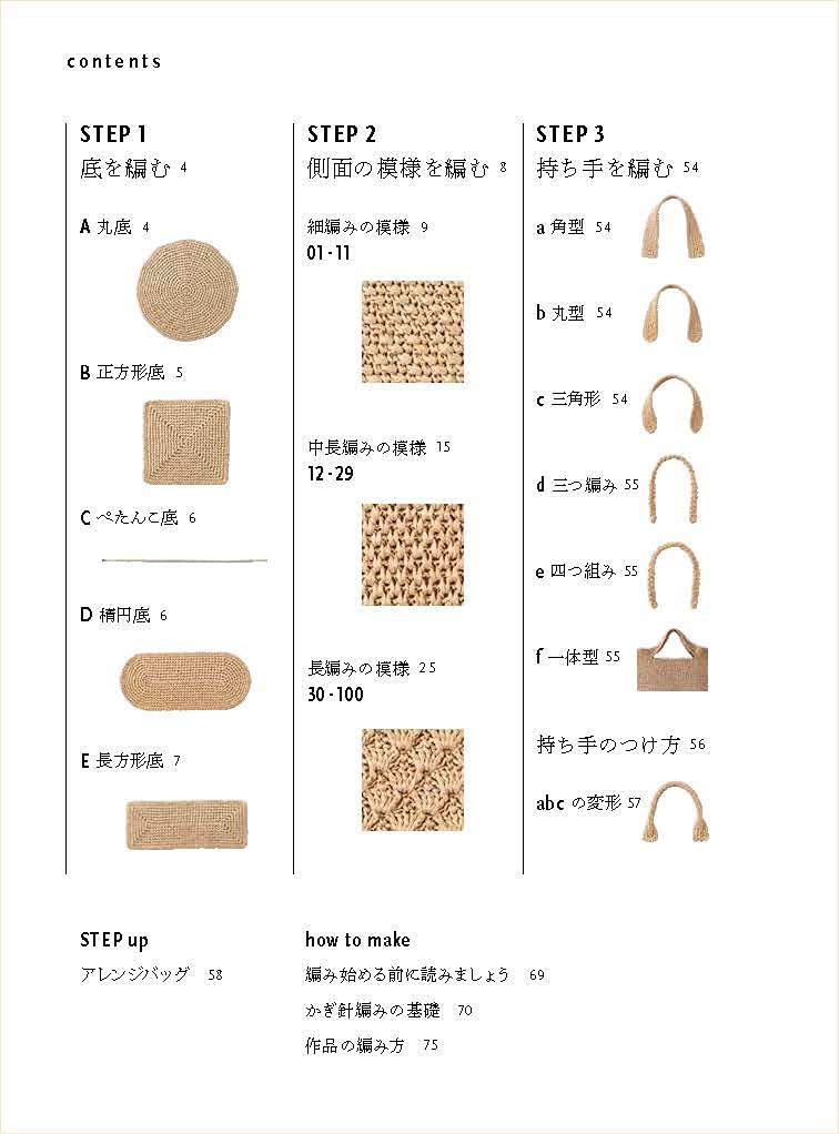 Basket Bags by Ronique - japanese craft book